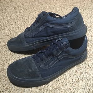 Navy Blue Vans Classics